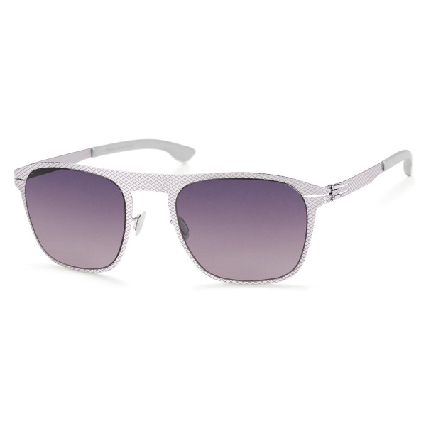 herzberge grid chrome sunglasses m1527001001t21311dg 01